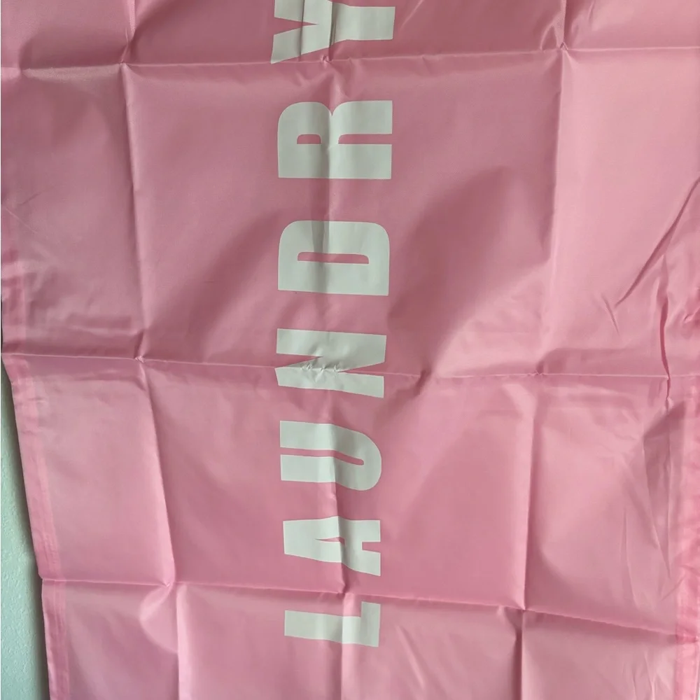Large Pink Laundry Bag